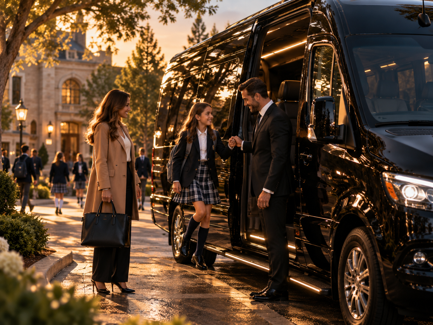 Rush Hour Shuttle private school transportation